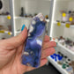 Blue Flower Agate Tower