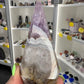 Amethyst x Banded Agate Faceted Freeform