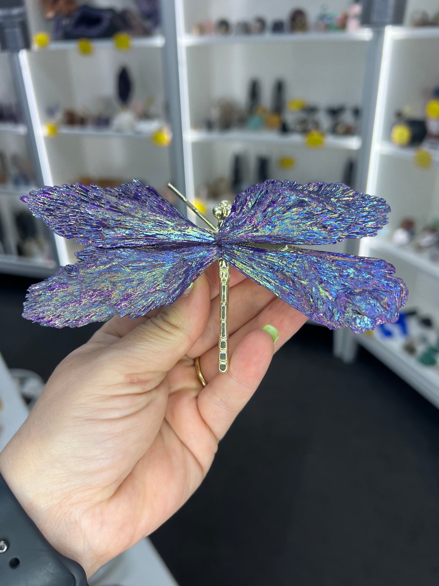 Aura Kyanite Dragonfly