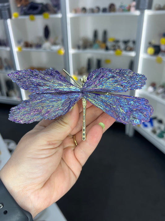 Aura Kyanite Dragonfly