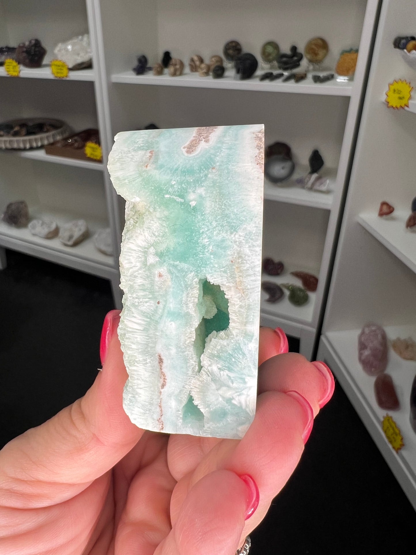 Hemimorphite Heart
