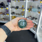 Moss Agate Sphere with Stand