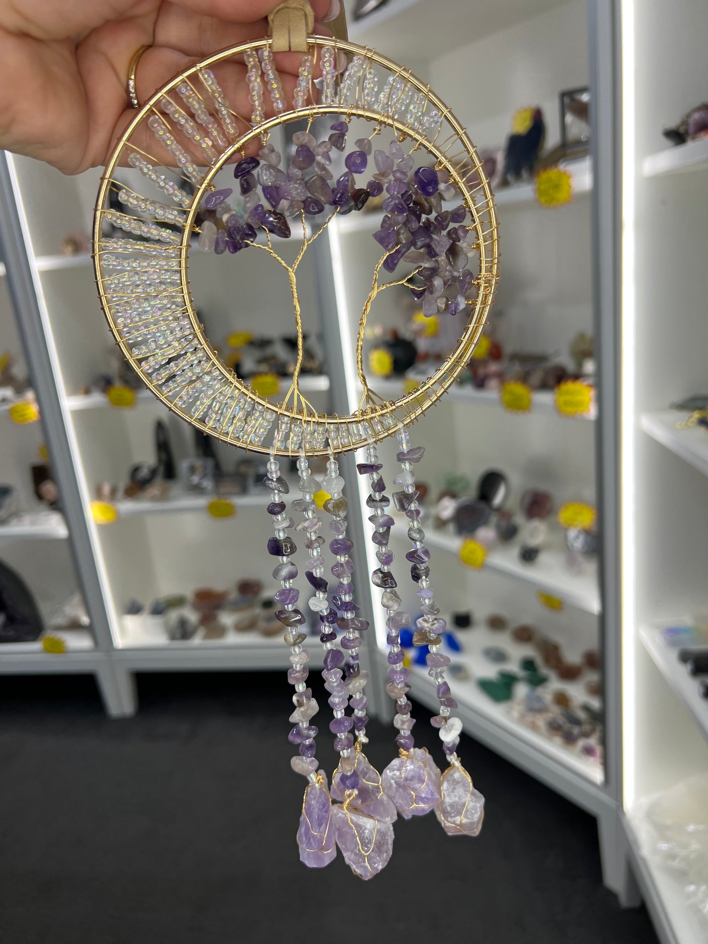 Amethyst Suncatcher