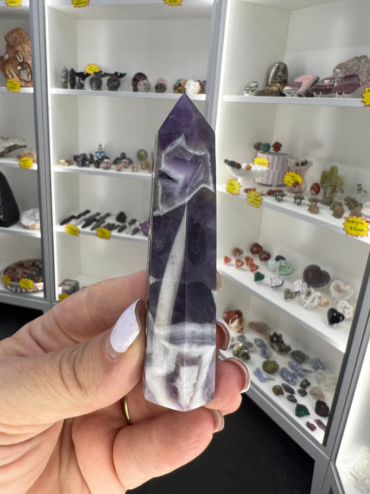 Chevron / Dream Amethyst Tower