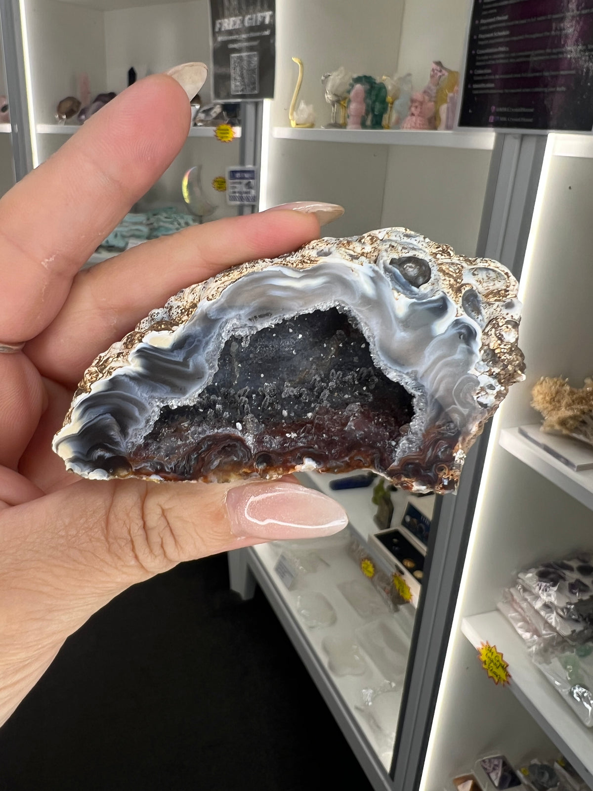 Mexican Agate Geode
