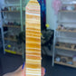 Banded Honey Calcite Tower