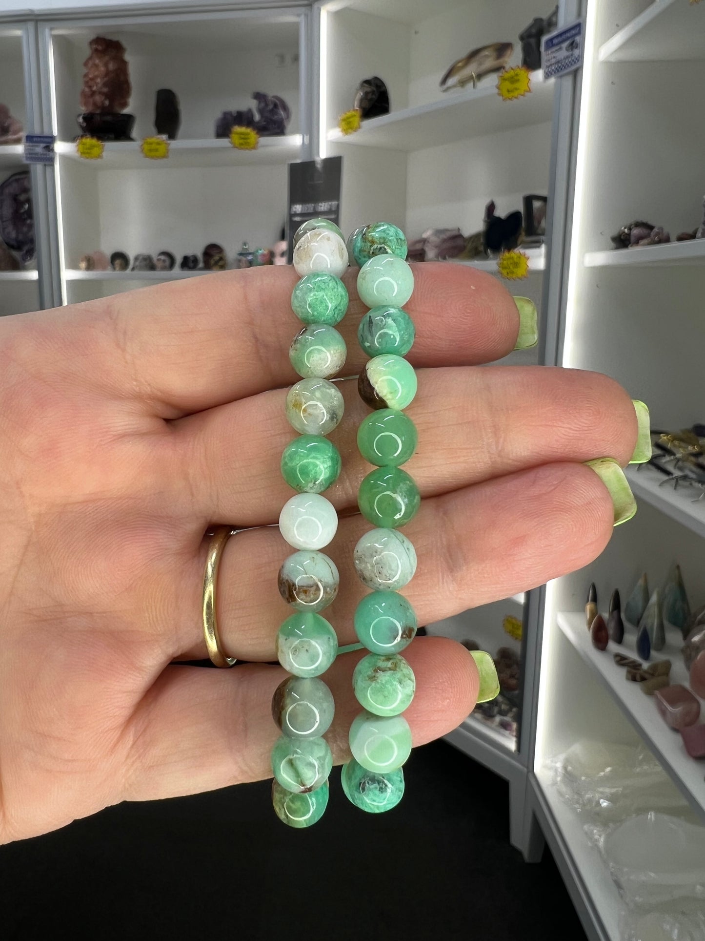 Chrysoprase 8mm Bracelet