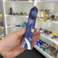 Blue Flower Agate Tower