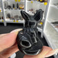 Black Obsidian Character Carving