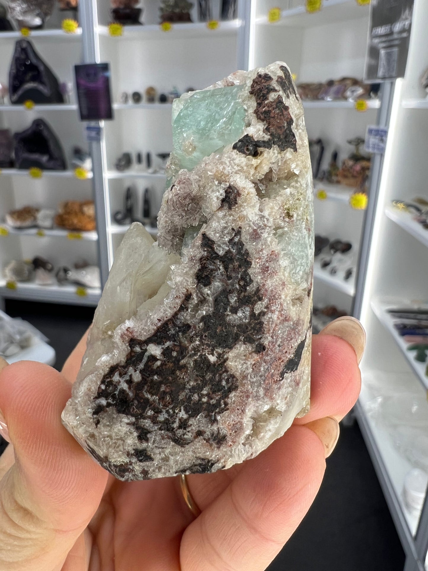 Apophyllite x Stilbite Specimen