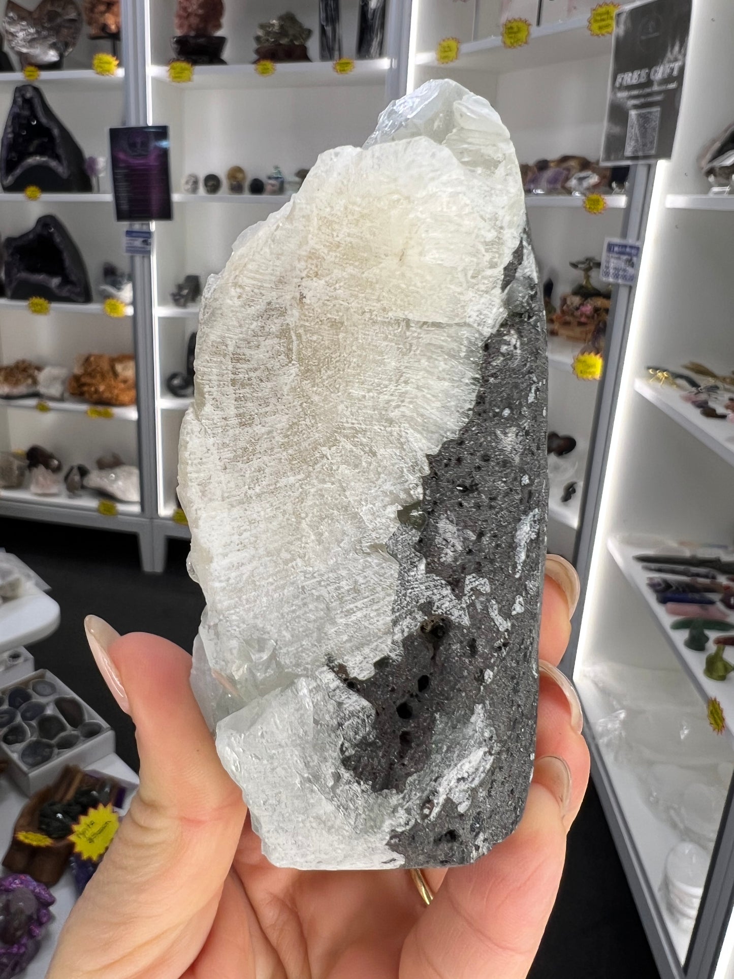 Apophyllite x Stilbite Specimen