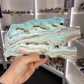 Hemimorphite Slab with Stand