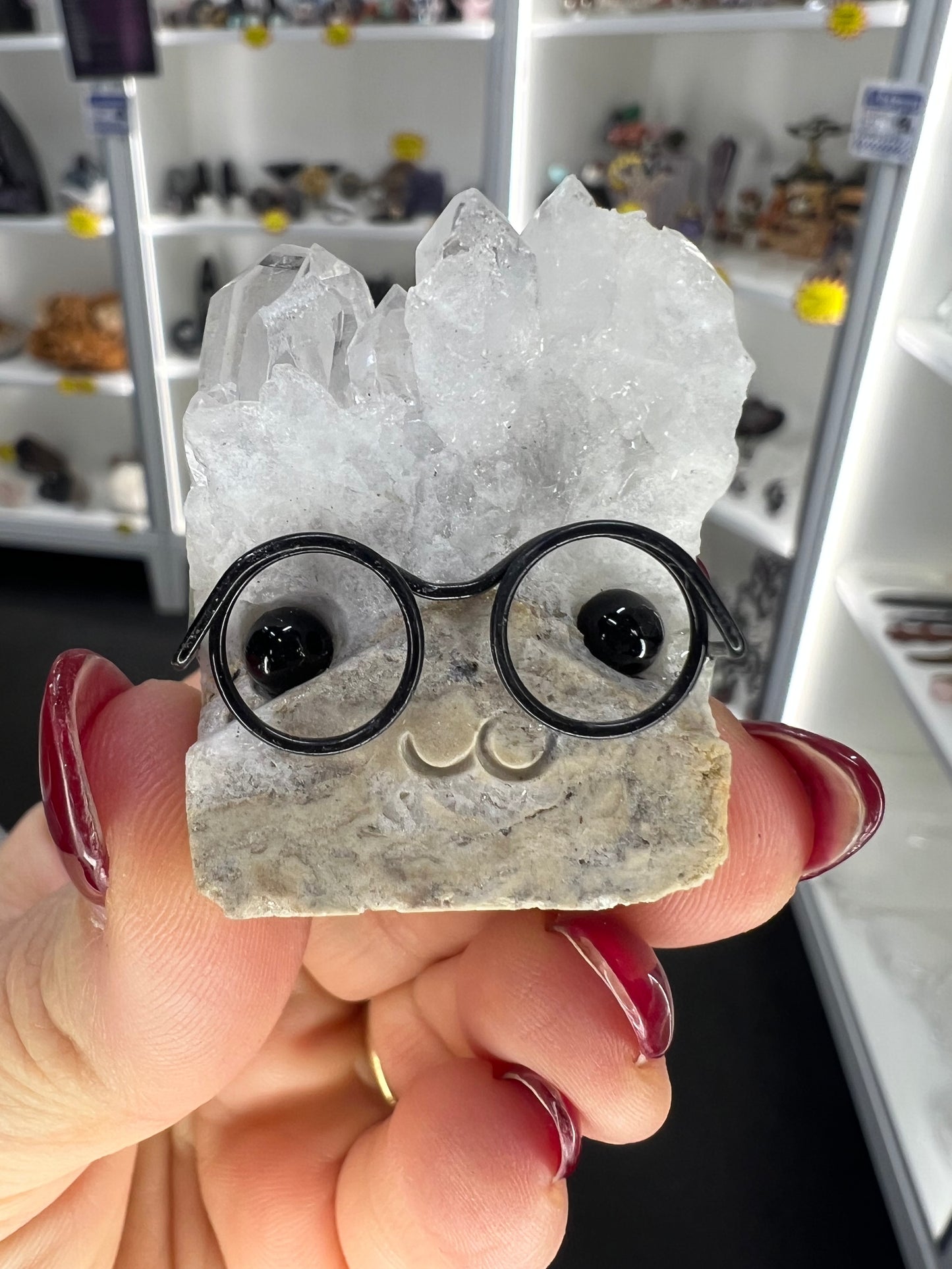 Clear Quartz Little Guy