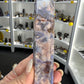 Blue Flower Agate Tower