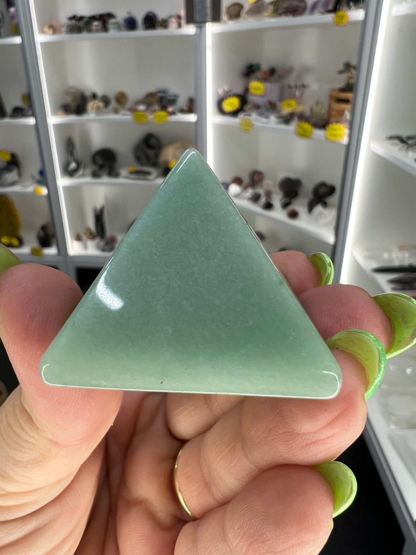 Green Aventurine Pyramid