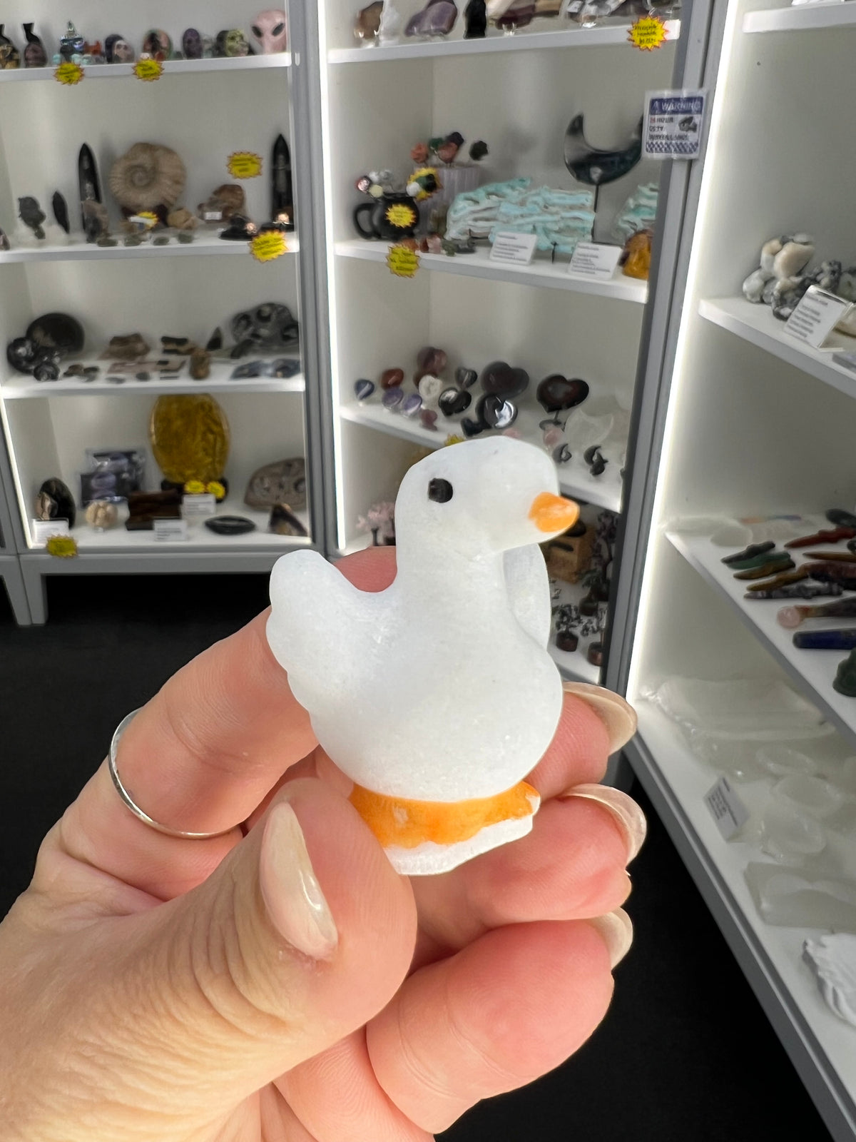 White Quartz Goose