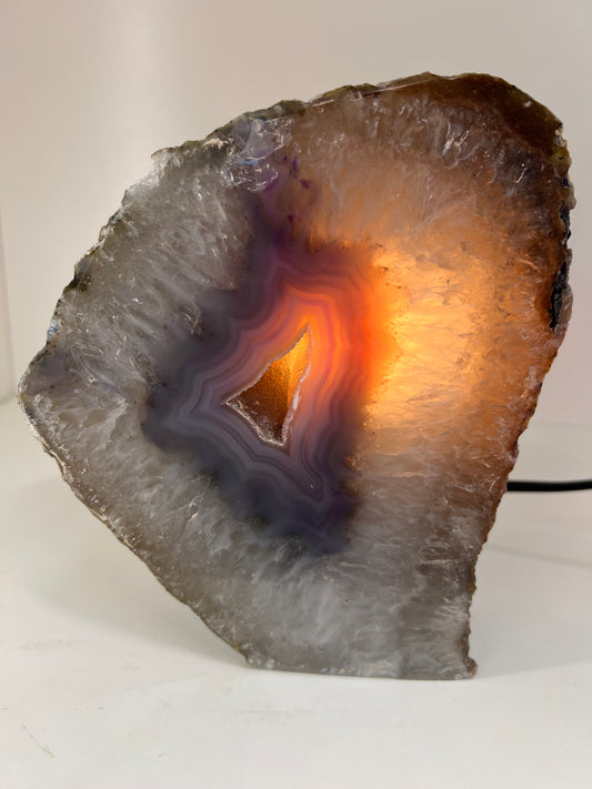 Agate Lamp