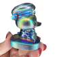 Aura Black Obsidian Baby Donald Duck Carving