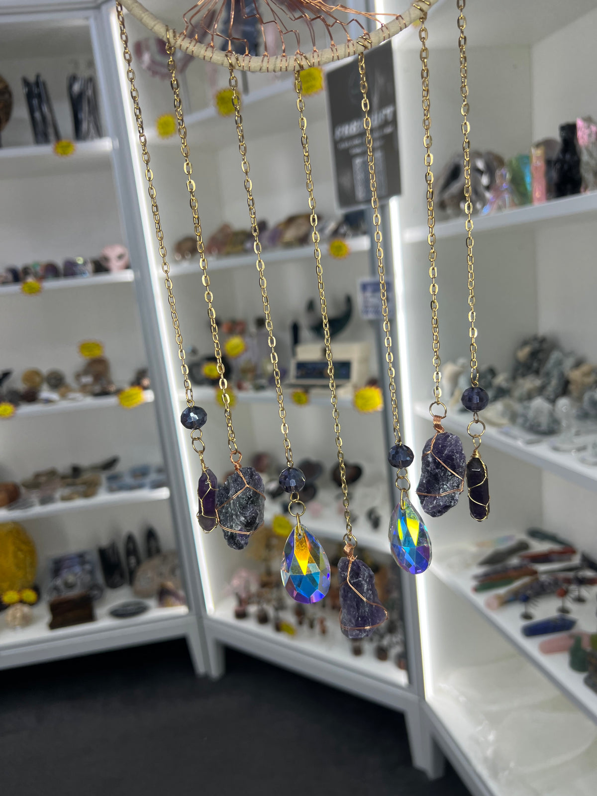 Amethyst Tree of Life Suncatcher