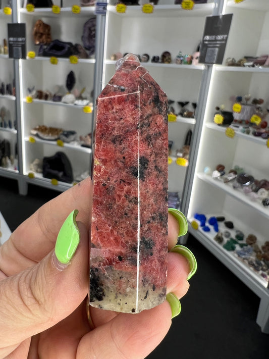 Rhodonite Tower