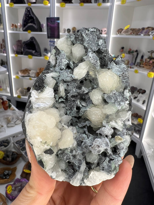 Apophyllite x Stilbite Specimen