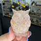 Rose Quartz in Resin Owl