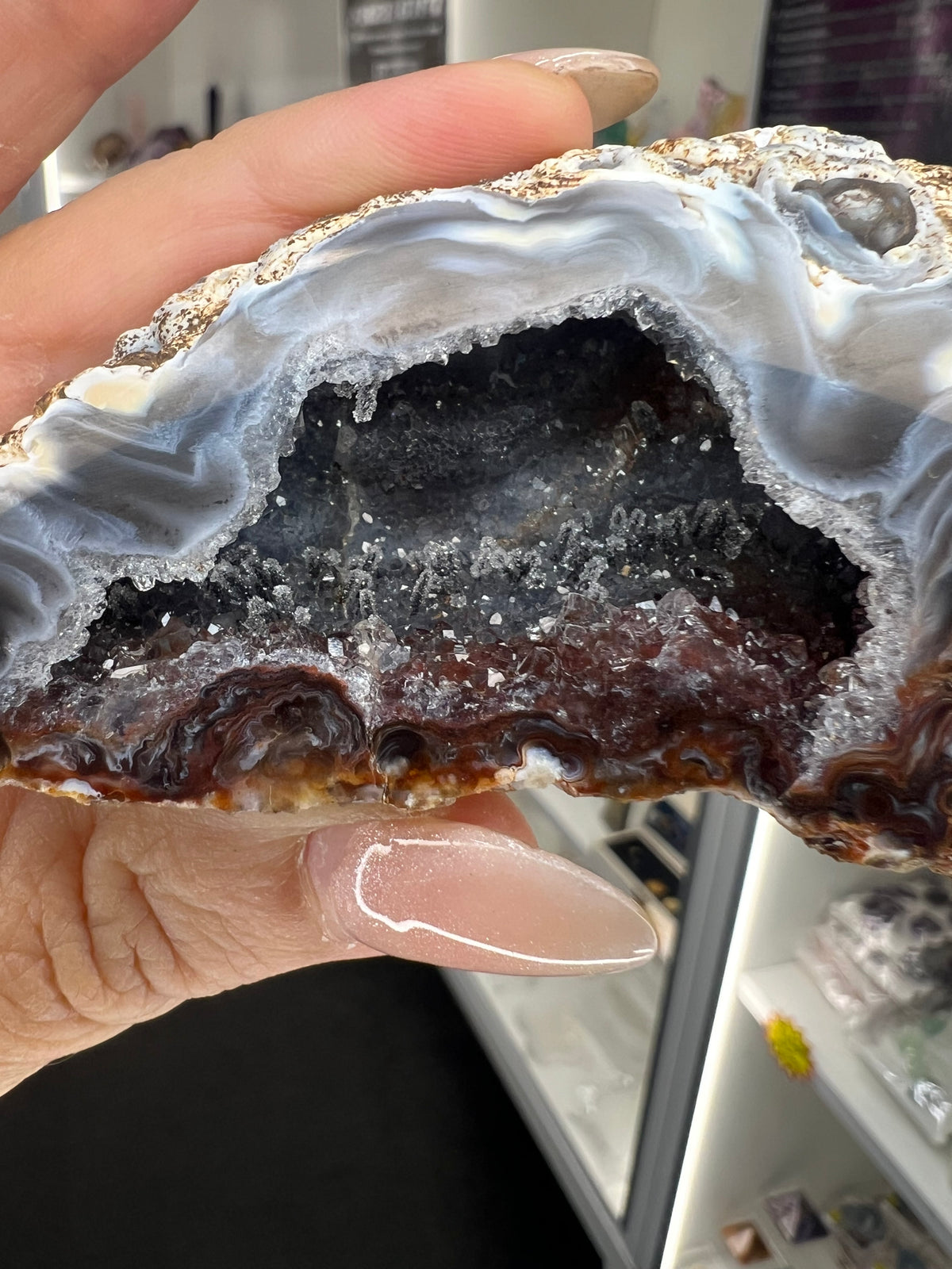 Mexican Agate Geode