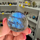 Labradorite Lion Head Disk