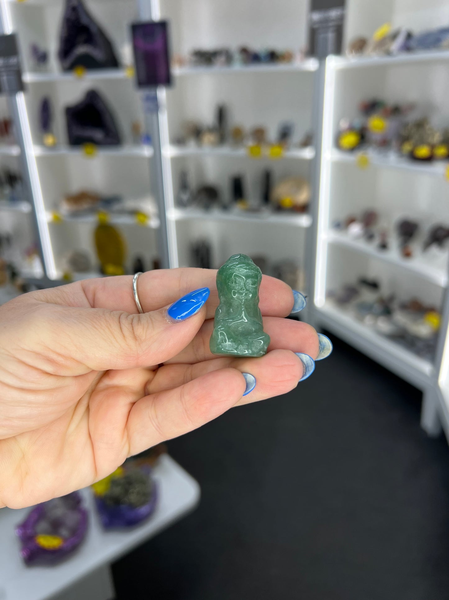 Green Aventurine Buddha