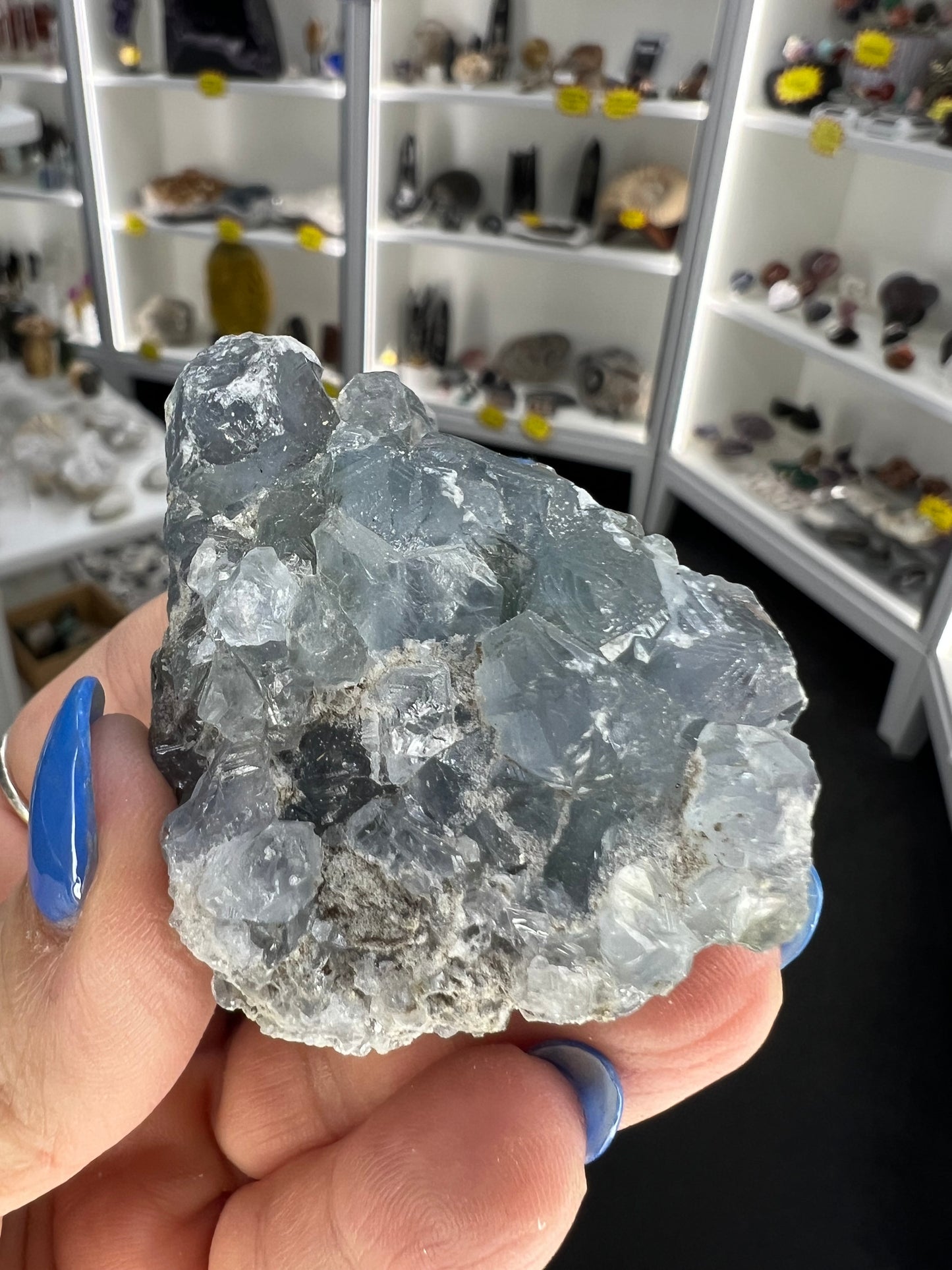 Celestite Cluster Specimen