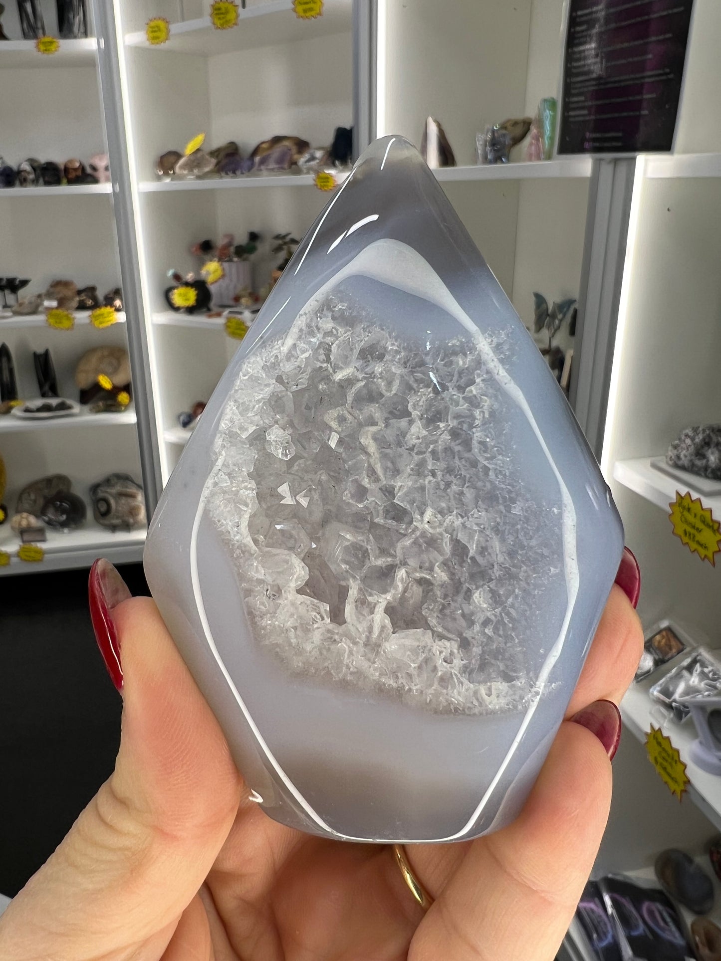 Druzy Agate Freeform