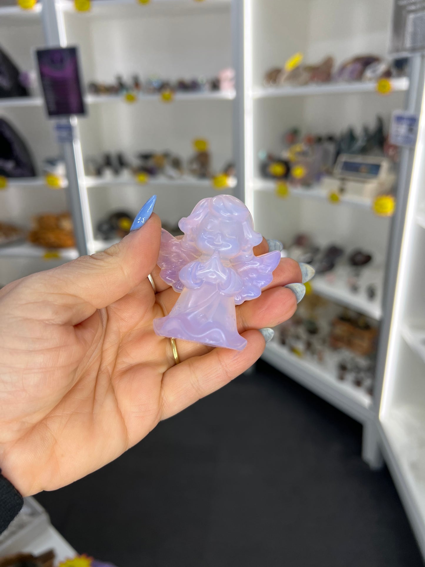 Pink Opalite Angel