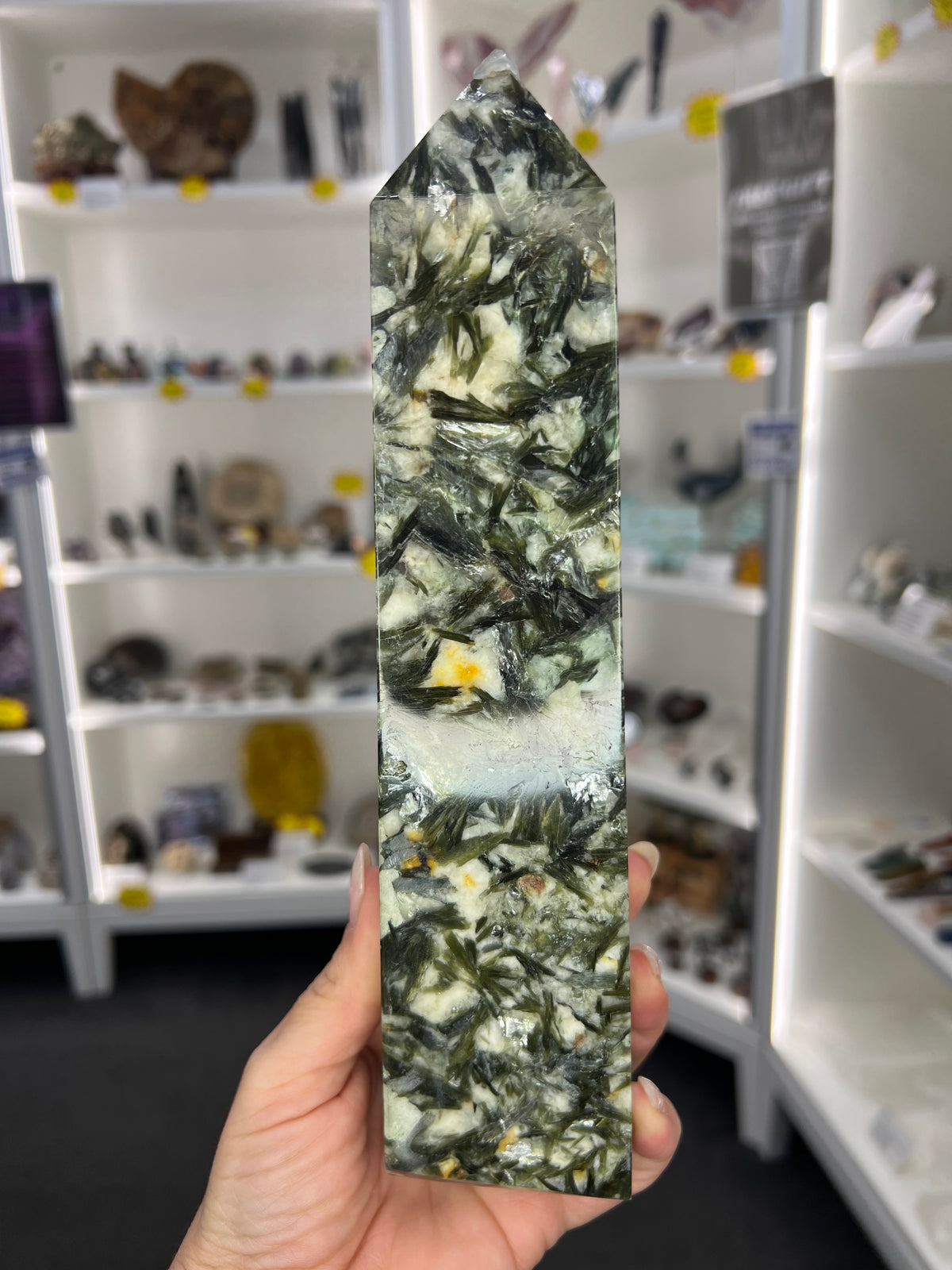 Green Mica Tower