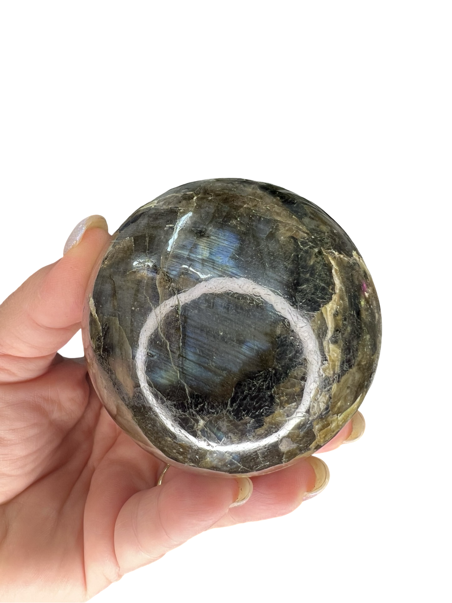 Labradorite Sphere with Stand