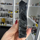 Black Fluorite Slab / Tower (UV Reactive)