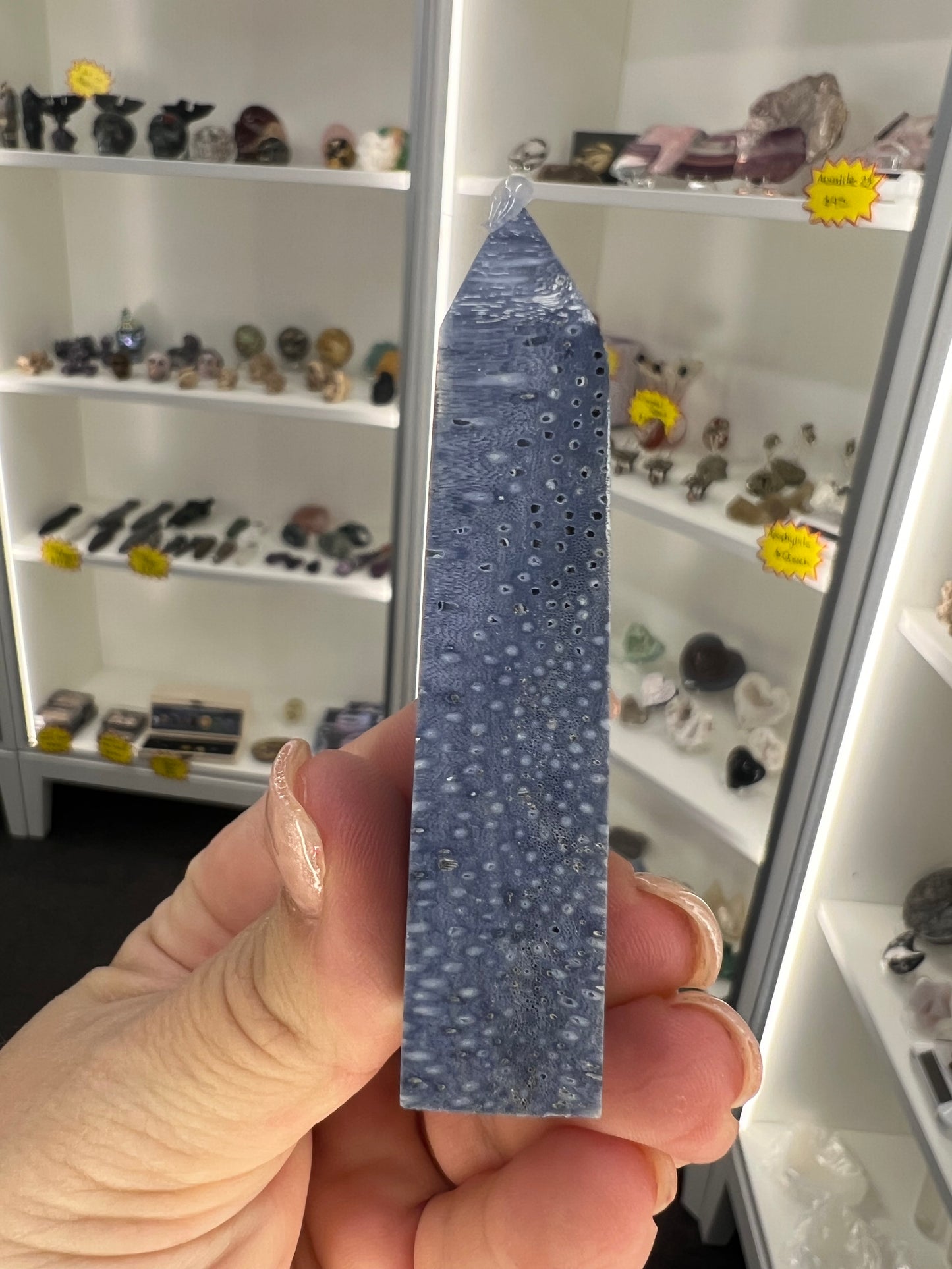 Blue Coral Jade Tower