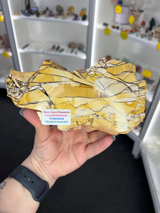 Brecciated Mookaite Slab