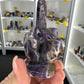 Chevron / Dream Amethyst Middle Finger