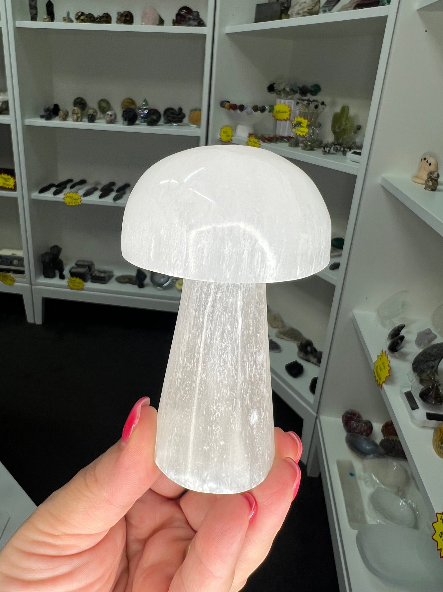 Selenite Mushroom