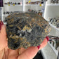Black Tourmaline with Golden Mica Specimen