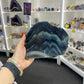 Black Fluorite Slab (UV reactive)