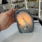 Blue Agate Lamp