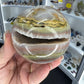 Geode Agate Sphere with Stand