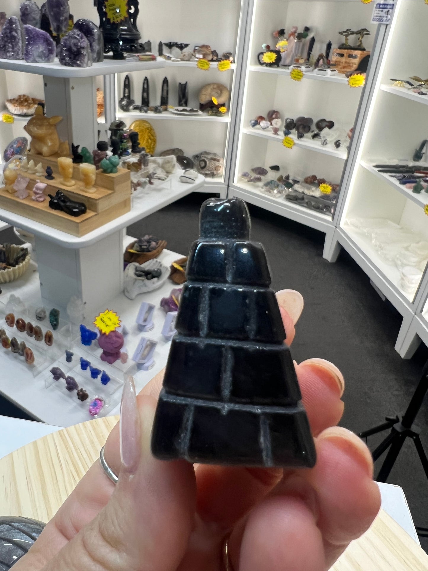Silver Sheen Obsidian Eagle