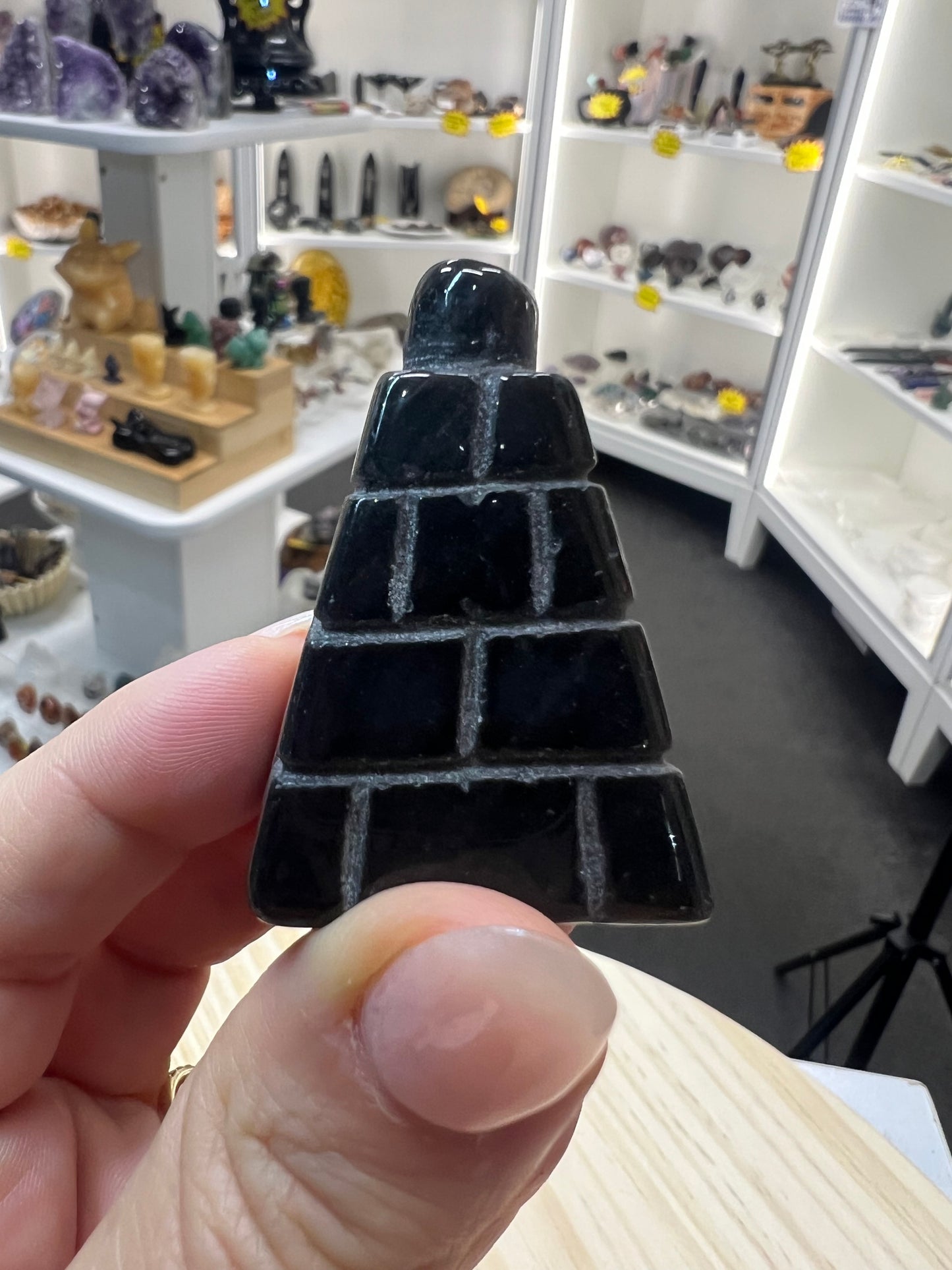 Silver Sheen Obsidian Eagle