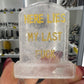 Rose Quartz Tombstone