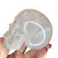 Rose Quartz Skull Carving