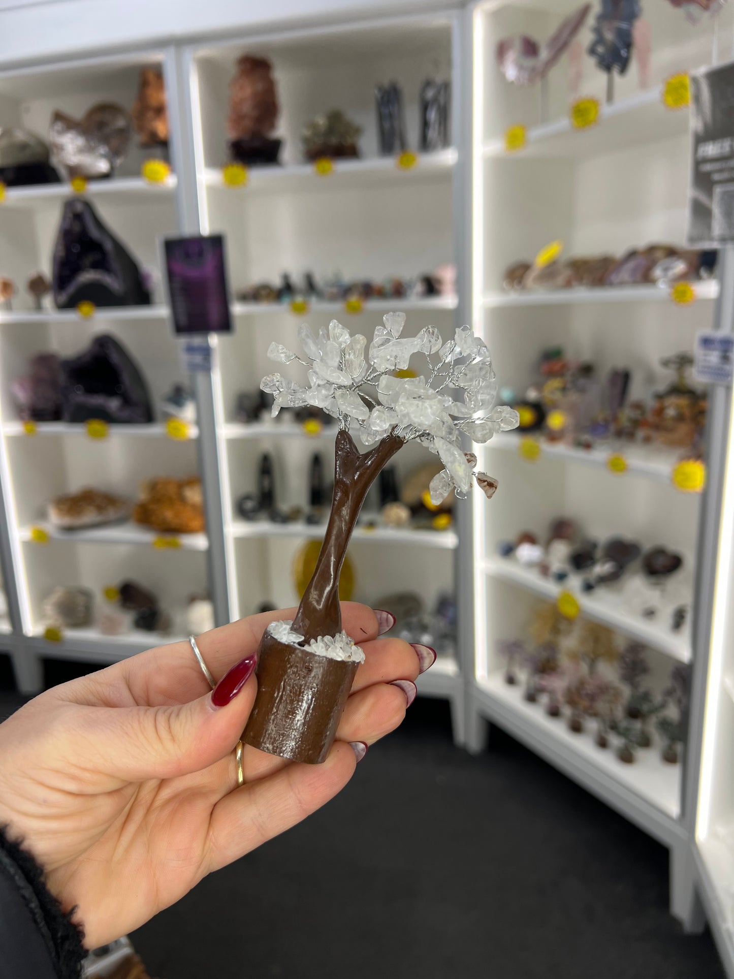 Clear Quartz Tree