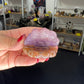 Amethyst x Mexican Lace Agate Shell