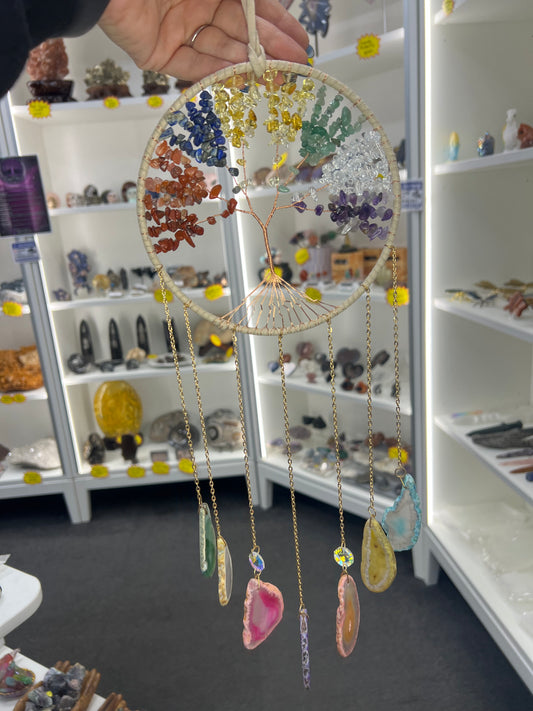 Chakra Tree of Life Suncatcher